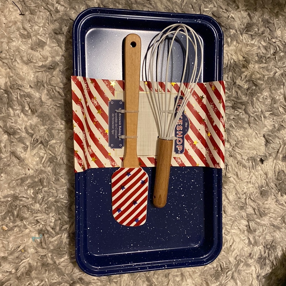 The Bakeshop by Masterclass Brownie Baking Set 3 piece NEW - Picture 2 of 5